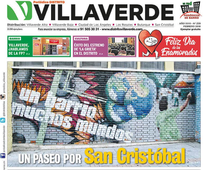 Periódico Distrito Villaverde Nº 259 Febrero 2018 Periódico Distrito Villaverde 1819