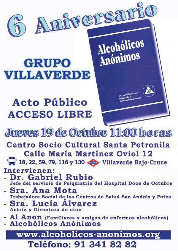 Grupo Villaverde de Alcohólicos Anónimos
