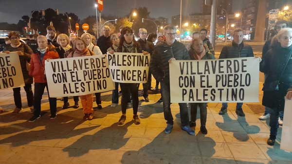 Villaverde sigue movilizado por Palestina